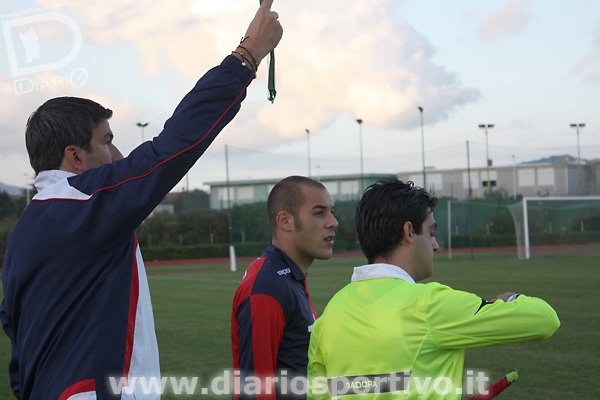 Vincenzo Pazzola entra in campo Vincenzo Pazzola entra in campo